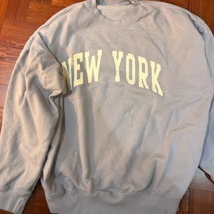 Brandy oversized Crewneck